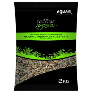 AquaEL Cascalho Natural Multicolorido 2 kg