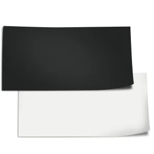 Cartel Juwel blanco/negro