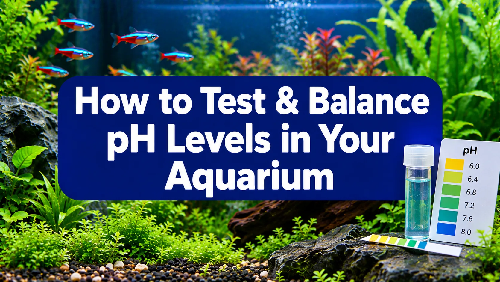 Aqium PH Level Testing and Balancing