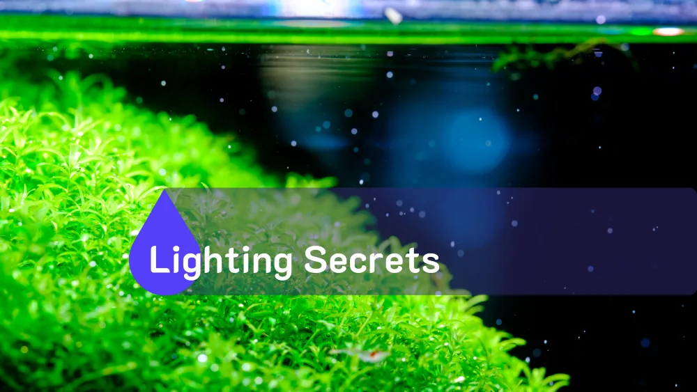 Algue with text overlay: Lighting Secrets