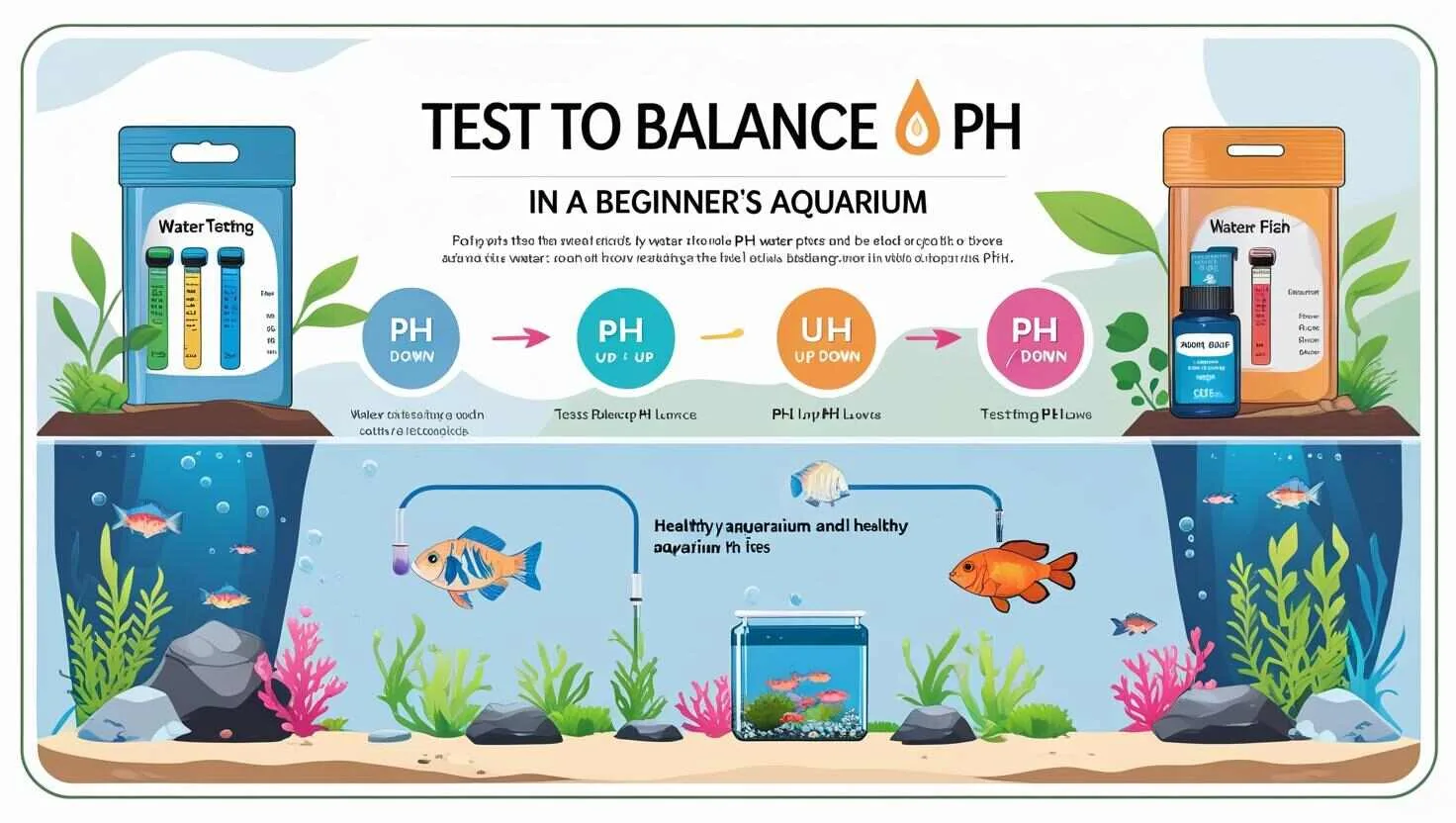 testing ph level in aquarium water