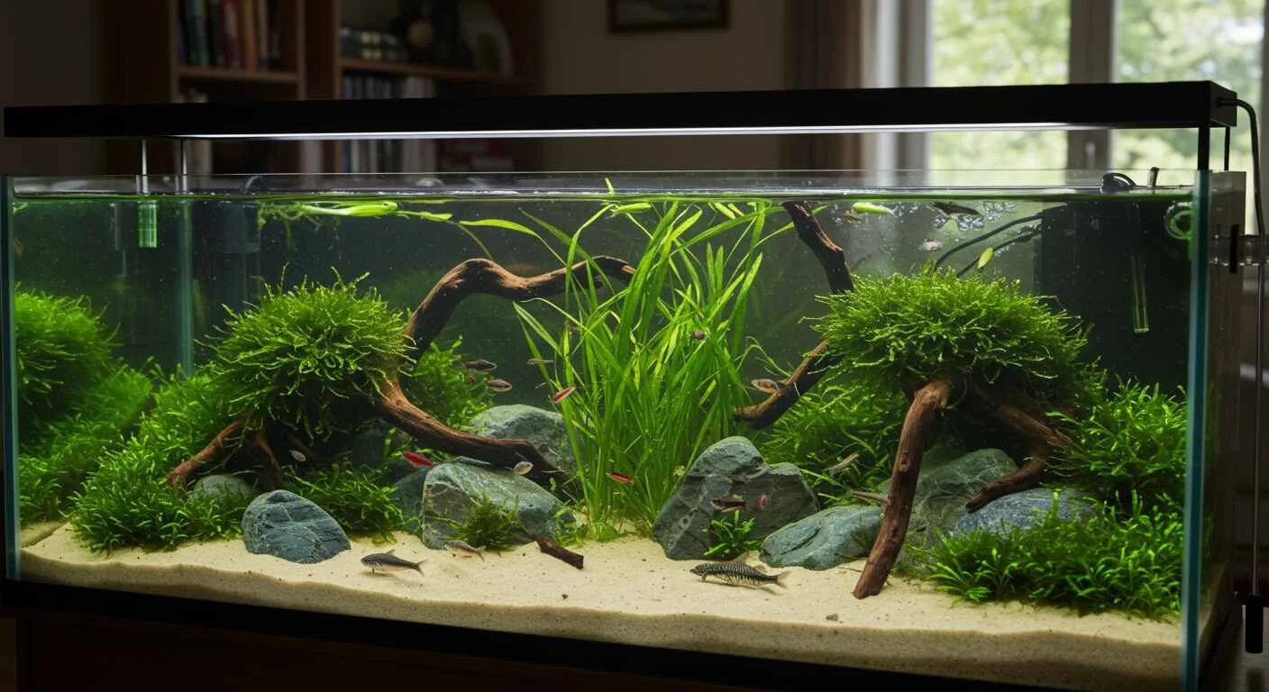 shrubby aquarium decor