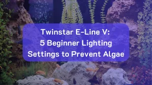 5 Beginner Lighting Settings for the Twinstar Light E-Line V (Stop the Algae!)