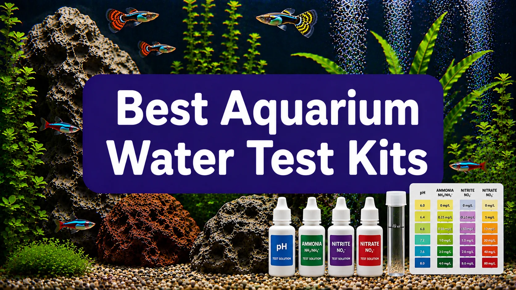 best fish tank water test kits